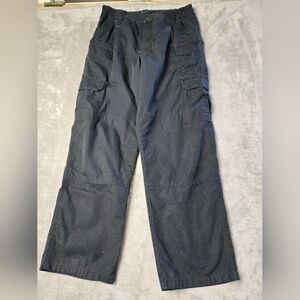 5.11 Tactical Dark Gray Cargo Pants 32x30 Action Waist Reinforced Knee